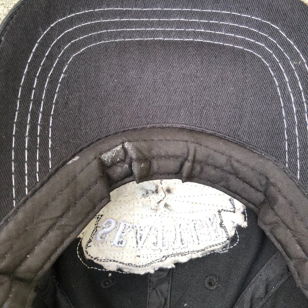 Vintage SNCO Seattle Emerald City Hat Men's Black Adjustable Cap 100% Cotton - Picture 2 of 5